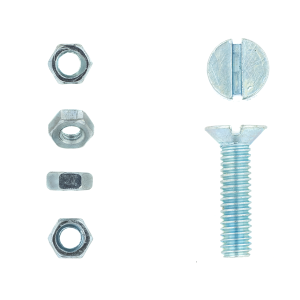 Machine Screw Nut Countersunk CSK 4 x 16mm 20 Pack South Africa
